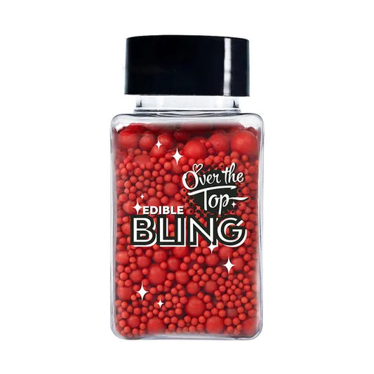 Over The Top Bling Sprinkles Medleys - Red 65g