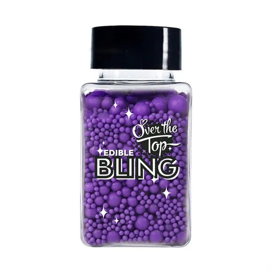Over The Top Bling Sprinkles Medleys - Purple 65g