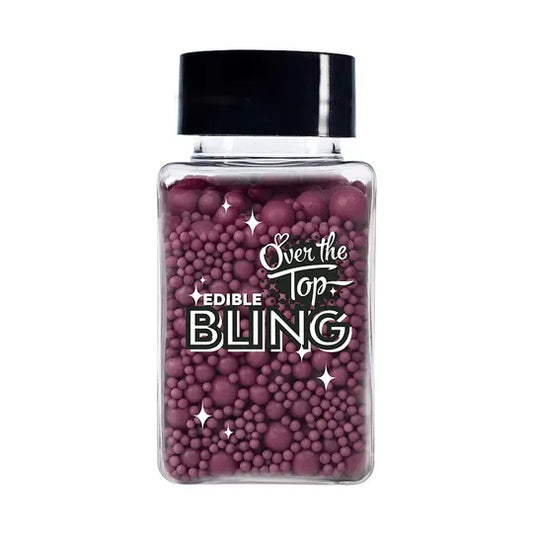 Over The Top Bling Sprinkles Medleys - Burgundy 65g