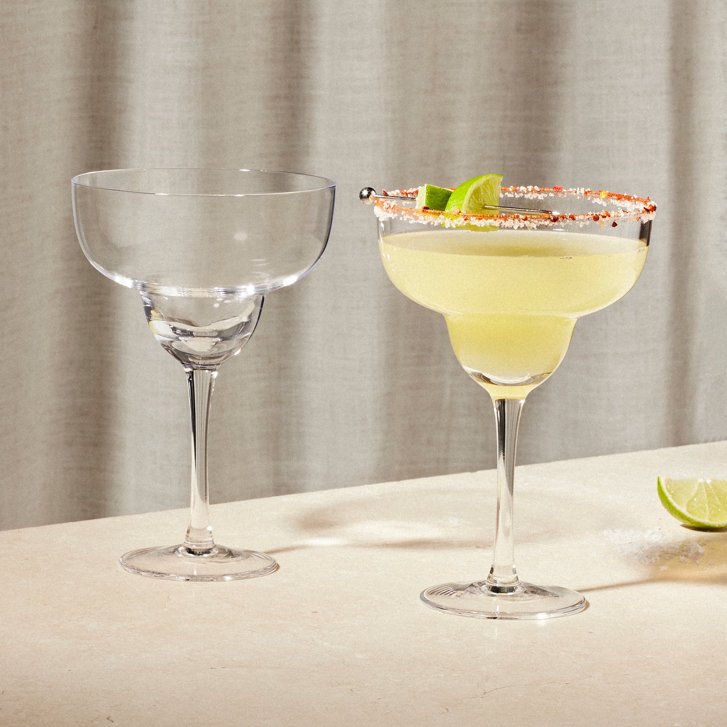 Ascot Margarita Glasses