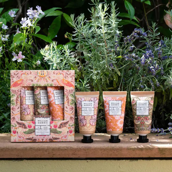 Hand Cream Trio | The Voyager Strawberry Thief