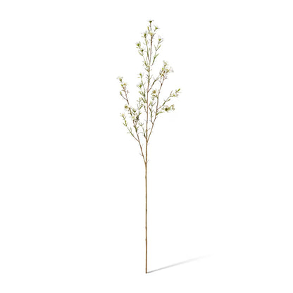 Wax Flower Spray | White