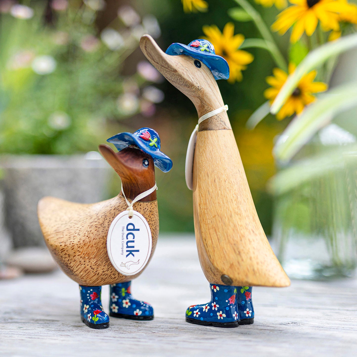 DCUK Floral Hat Duckling