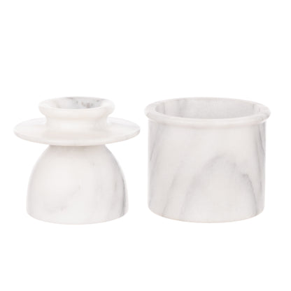 Nuvolo Marble French Butter Bell