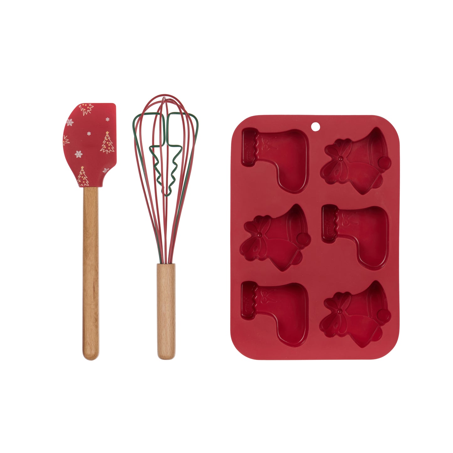 Cake Mould & Kitchen Utensils Gift Set