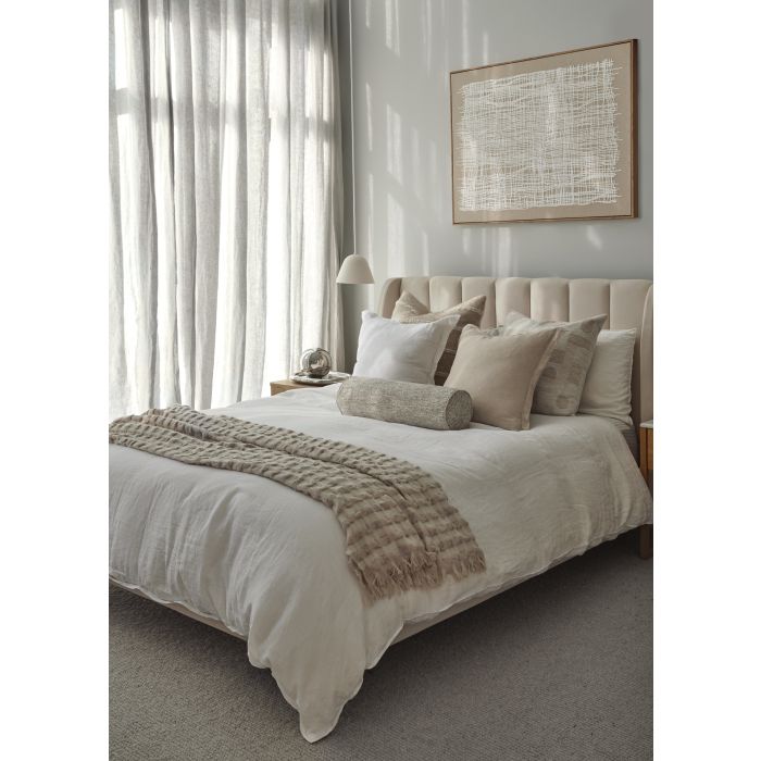 Cove Linen Cushion | Oat