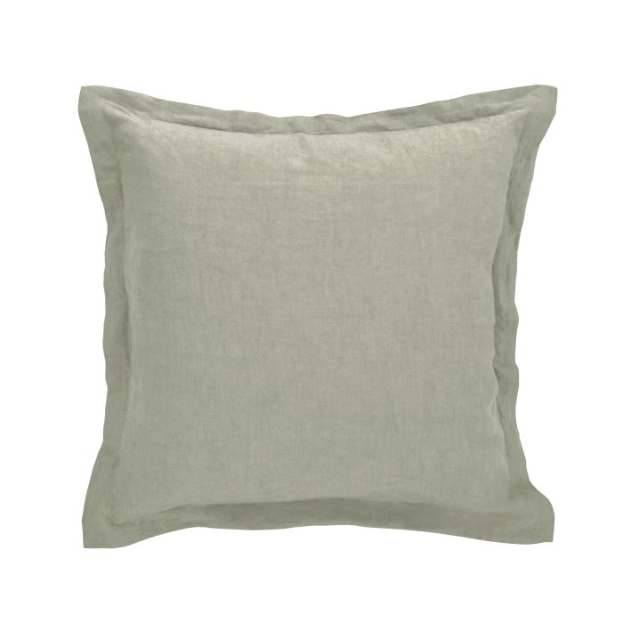 Cove Linen Cushion | Green
