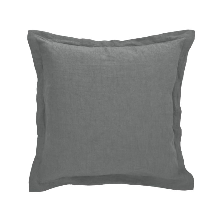 Cove Linen Cushion | Light Grey