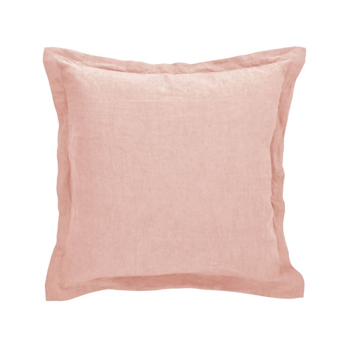 Cove Linen Cushion | Pink