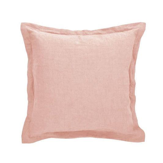 Cove Linen Cushion | Pink