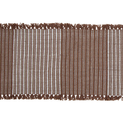Cai Table Runner | Rust & Natural