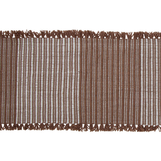 Cai Table Runner | Rust & Natural