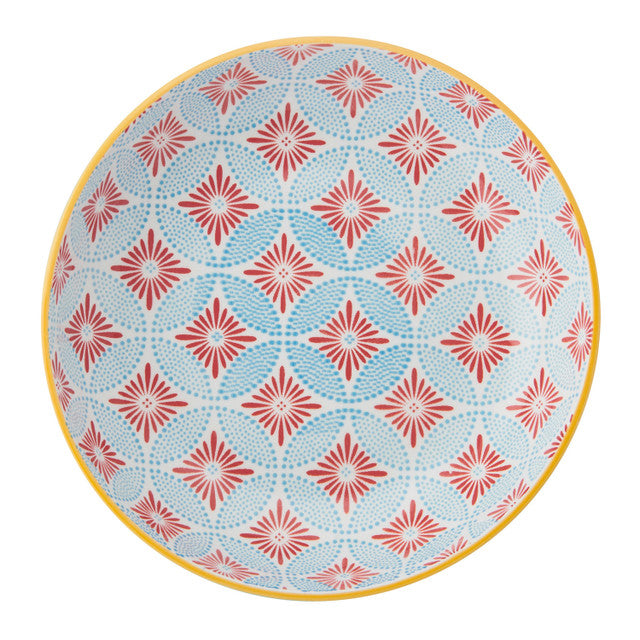 Mikasa Coupe Bowl | Blue Mosaic