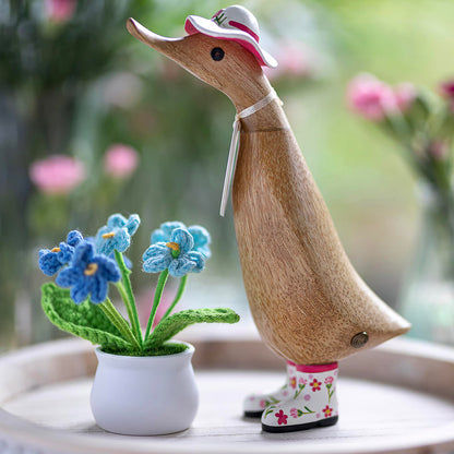 DCUK British Flower Hat and Boots Ducklings