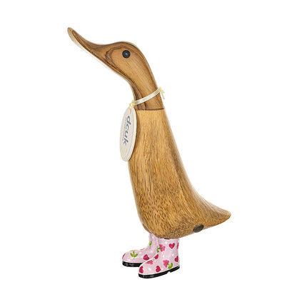 DCUK Natural Welly Duckling Flowers