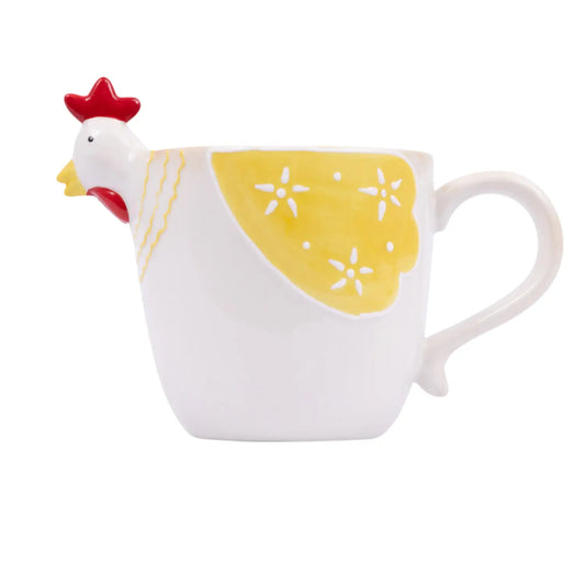Henhouse Yellow Mug