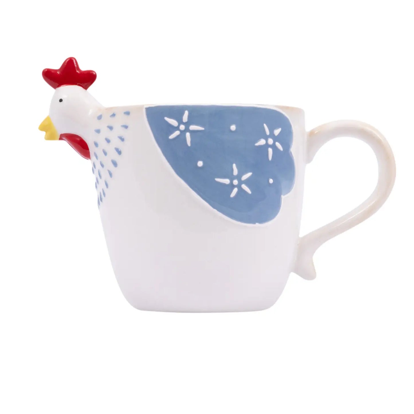 Henhouse Blue Mug