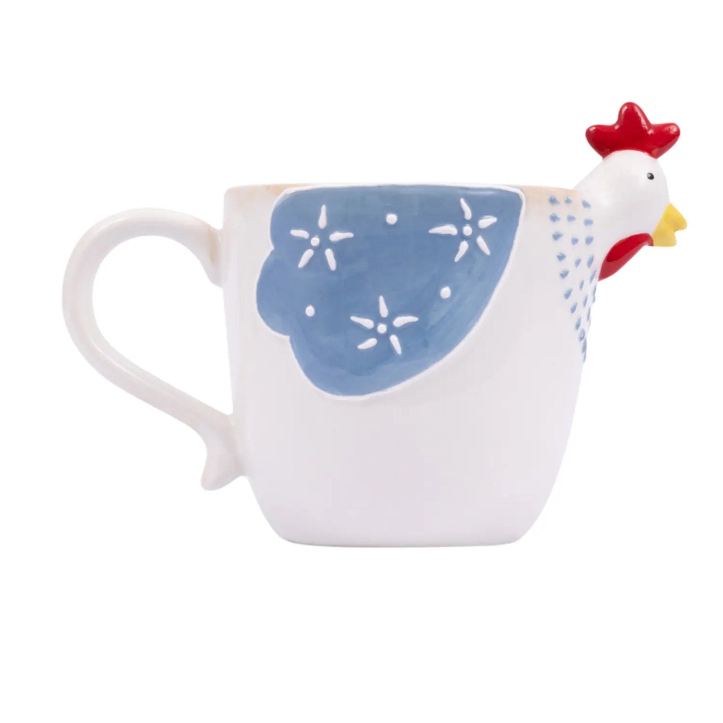 Henhouse Blue Mug