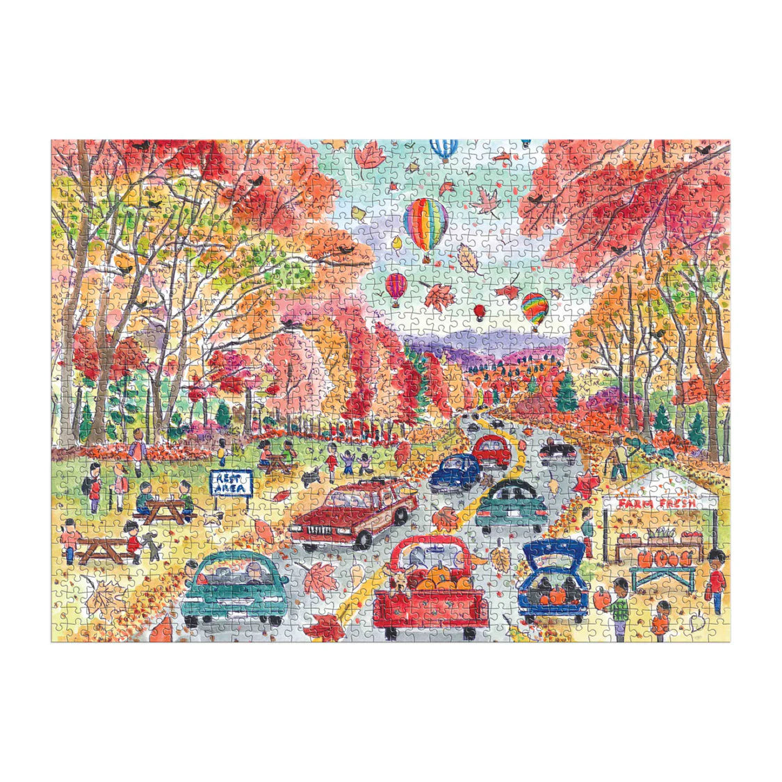 Galison Leaf Peeping 1000pc