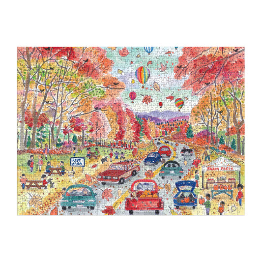 Galison Leaf Peeping 1000pc