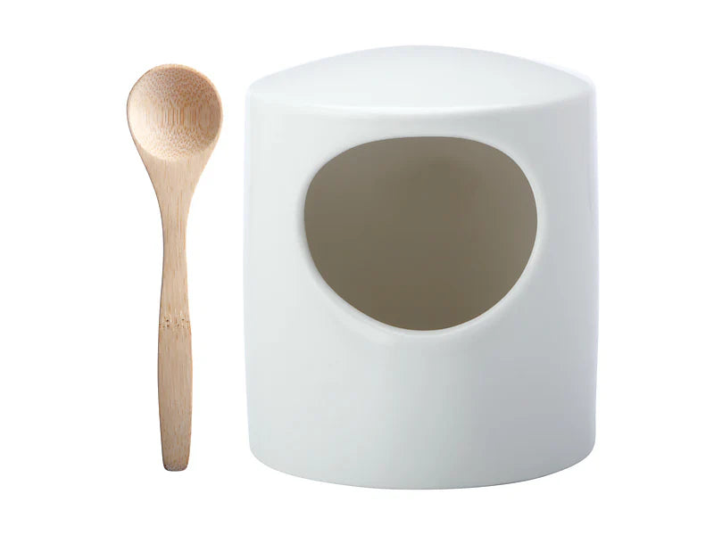 Epicurious Salt Pig | White