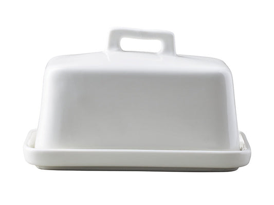Epicurious Butter Dish | White