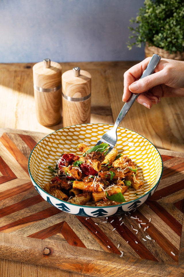 Mikasa Coupe Bowl | Green Leaf