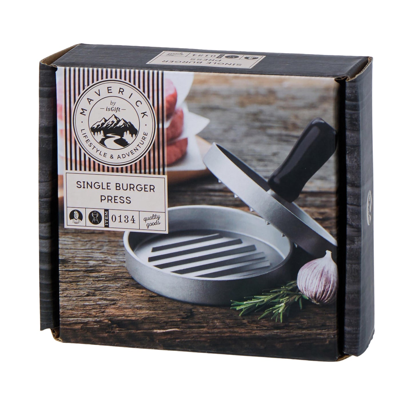 Maverick Single Burger Press