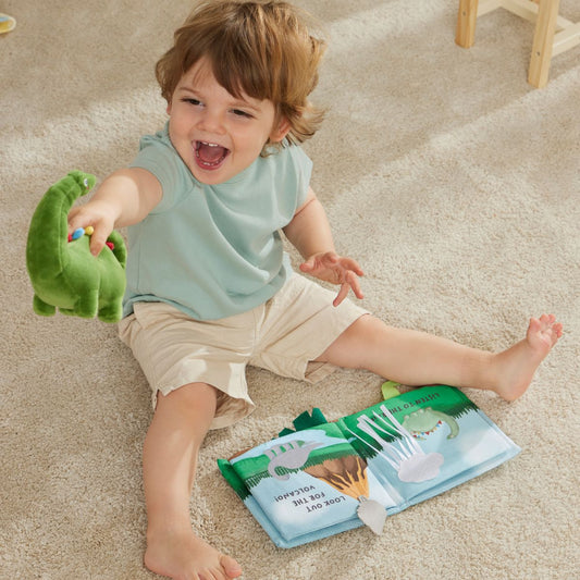 Dinosaurs Activity Fabric Book & Toy Set