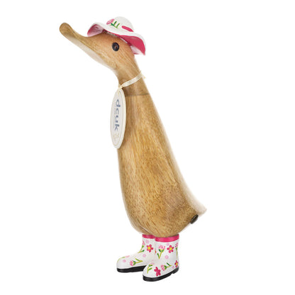 DCUK British Flower Hat and Boots Ducklings