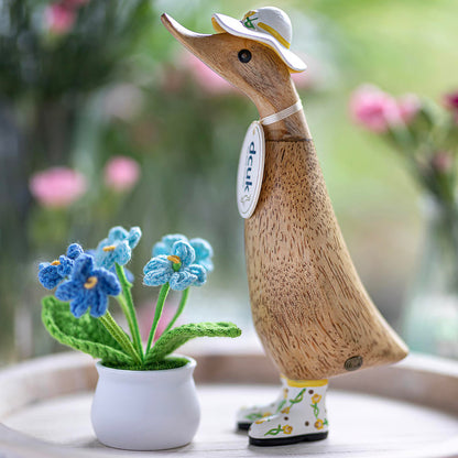 DCUK British Flower Hat and Boots Ducklings