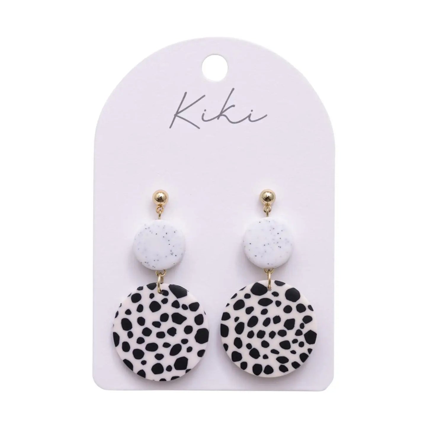 Kiki Earrings | Spotty Rounds