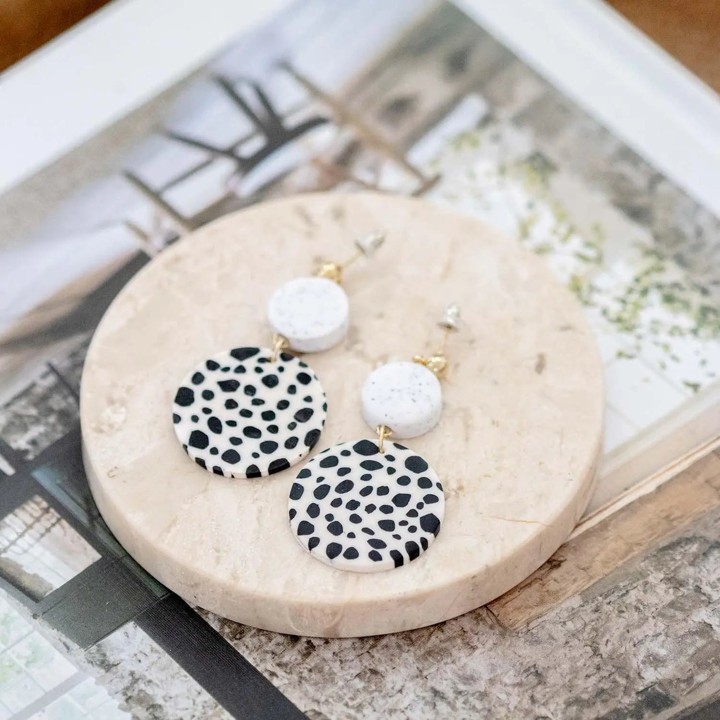 Kiki Earrings | Spotty Rounds