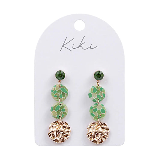 Kiki Earrings | Jade Hue Drops