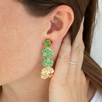 Kiki Earrings | Jade Hue Drops
