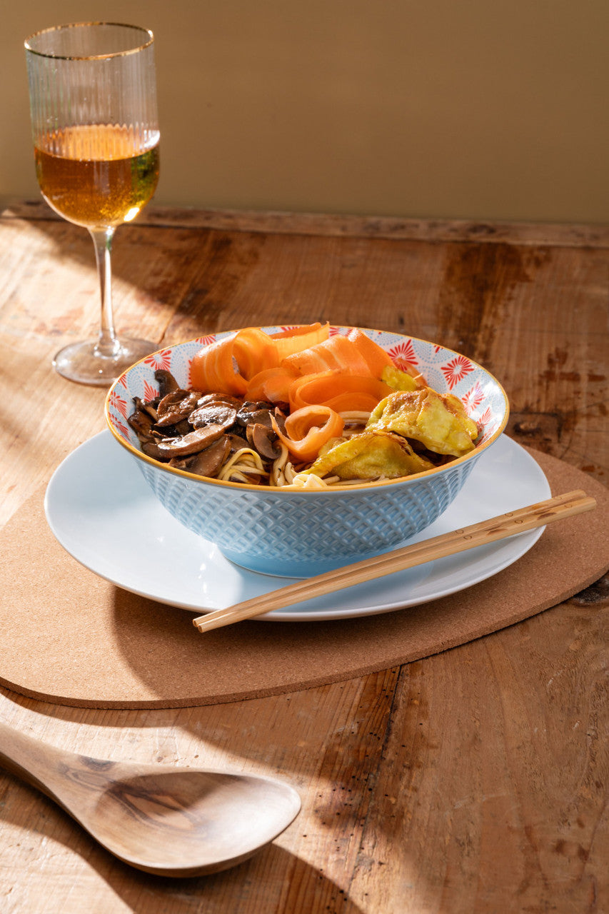 Mikasa Ramen Bowl | Blue Mosiac