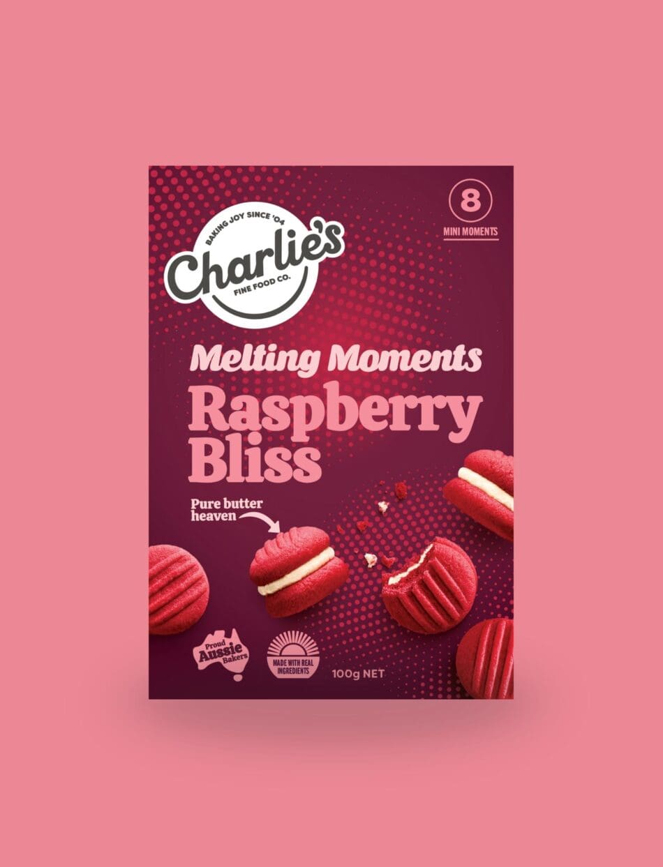 Charlies Melting Moments - Raspberry Bliss