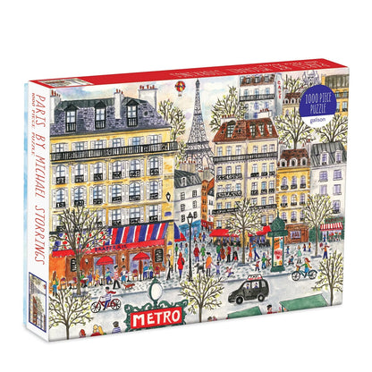 Galison Michael Storrings Paris Puzzle 1000pc