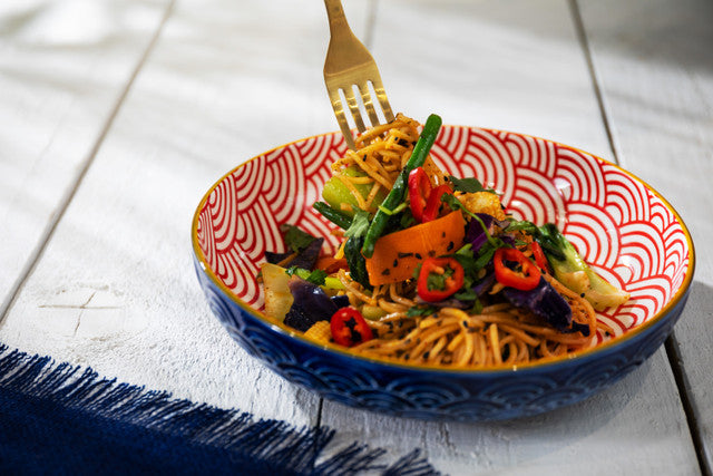 Mikasa Coupe Bowl | Blue Arc