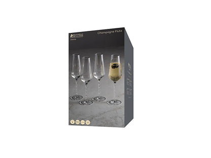 Eterna Champagne Flute Glass Set 4