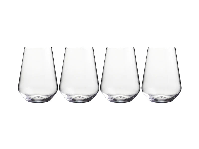 Eterna Stemless Wine Glass Set 4