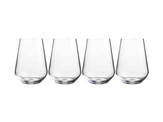 Eterna Stemless Wine Glass Set 4