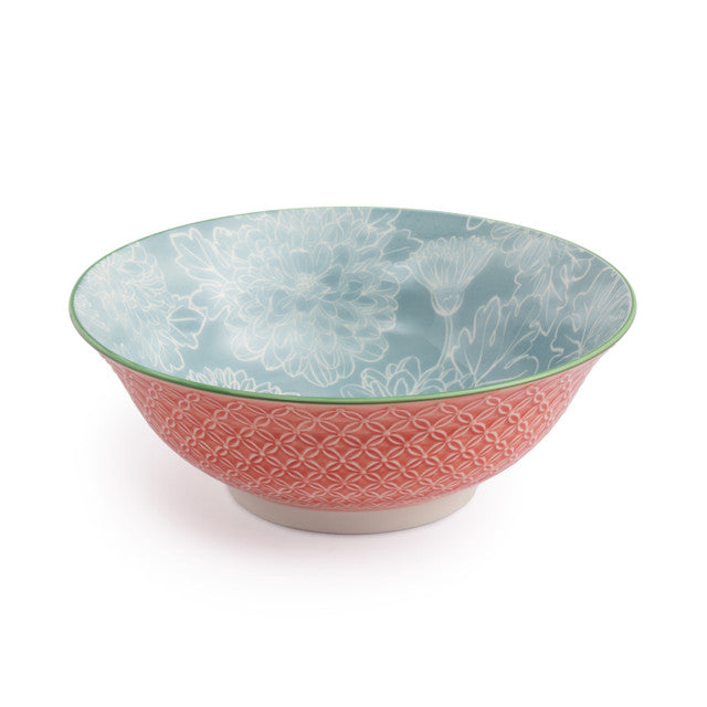 Mikasa Ramen Bowl | Grey Floral