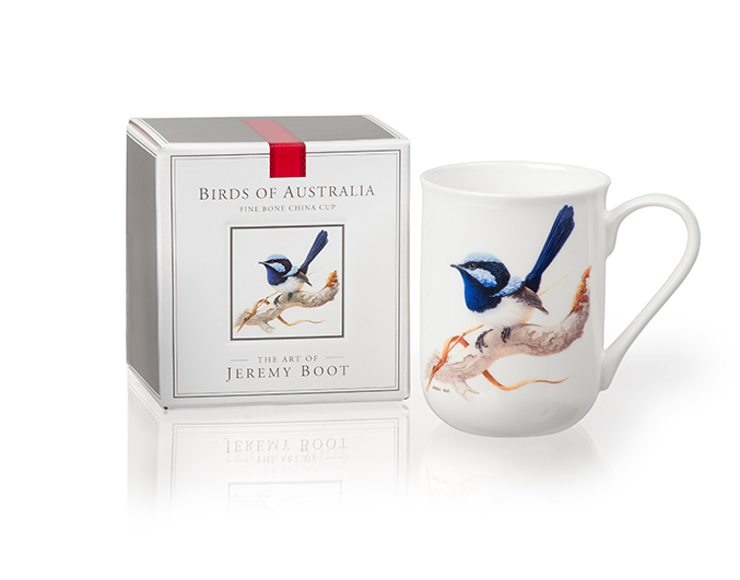 Bone China Mug | Blue Wren