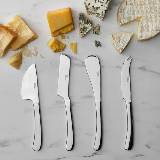 Kinglsey S/S 4pc Cheese Knife Set