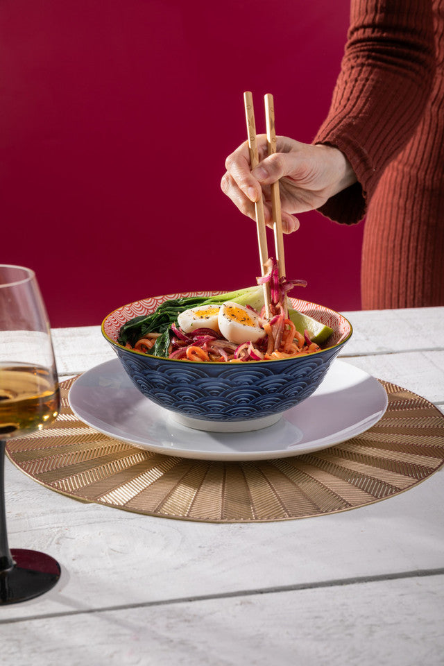 Mikasa Ramen Bowl | Blue Arc