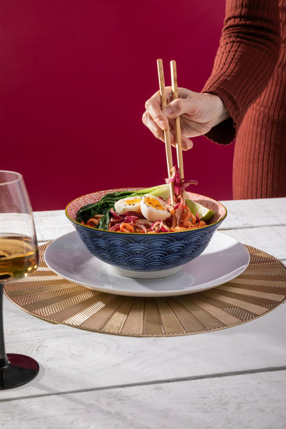 Mikasa Ramen Bowl | Blue Arc