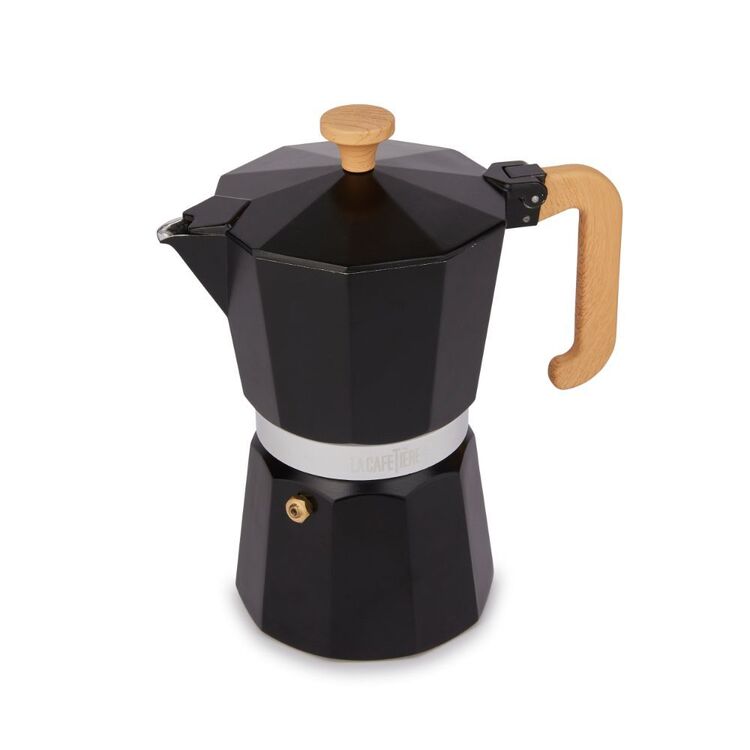 La Cafetière Venice Black Espresso Maker