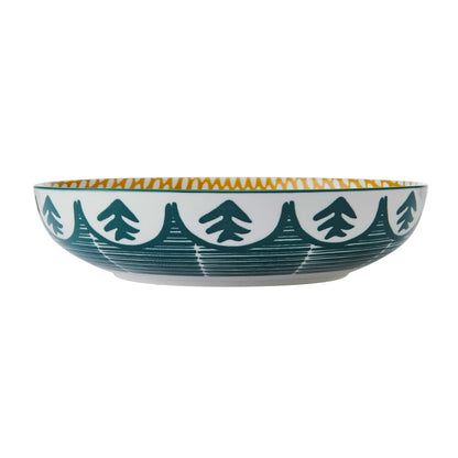 Mikasa Coupe Bowl | Green Leaf
