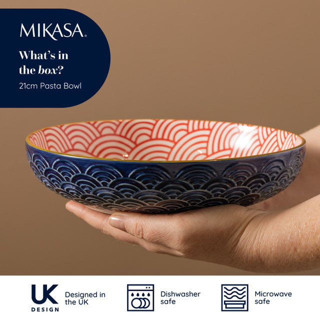 Mikasa Coupe Bowl | Blue Arc